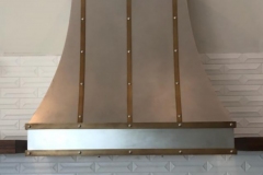 Stainless-and-Antique-Brass-Custom-Range-Hood